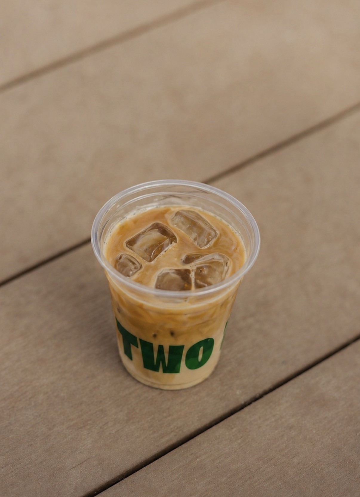 Iced Cortado